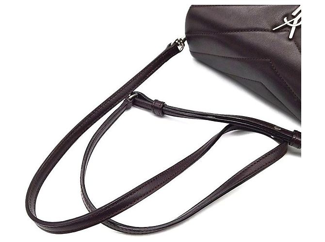 Saint Laurent Borsa a tracolla Monogram Loulou Toy Nero - vista 5