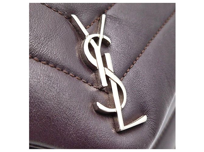 Saint Laurent Borsa a tracolla Monogram Loulou Toy Nero - vista 8