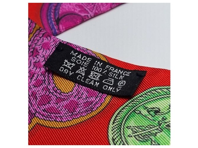 Hermès Sciarpa Twilly (Qualità da Esposizione, Seta) Multicolore - vista 11