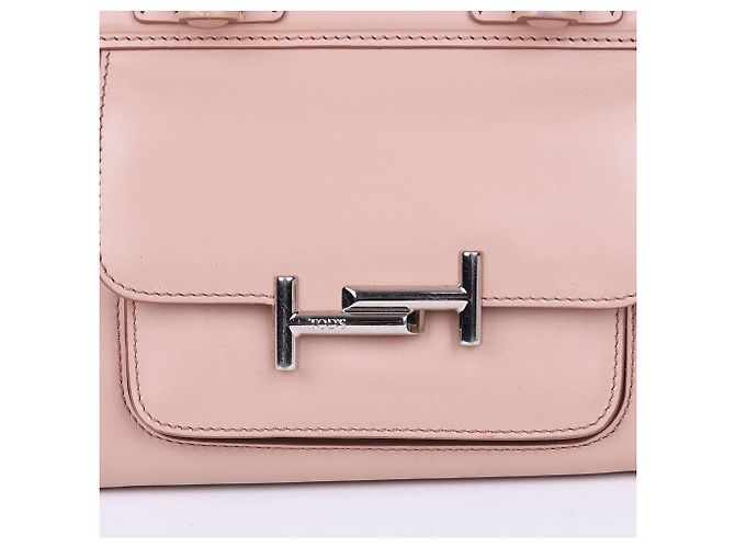 Tod's Mini borsa a tracolla in doppio pelle beige chiaro Marrone - Ansicht 2