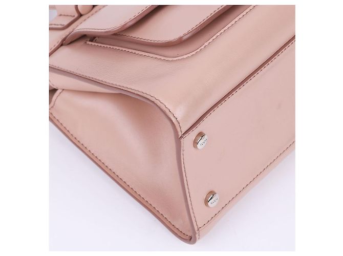Tod's Mini borsa a tracolla in doppio pelle beige chiaro Marrone - Ansicht 9