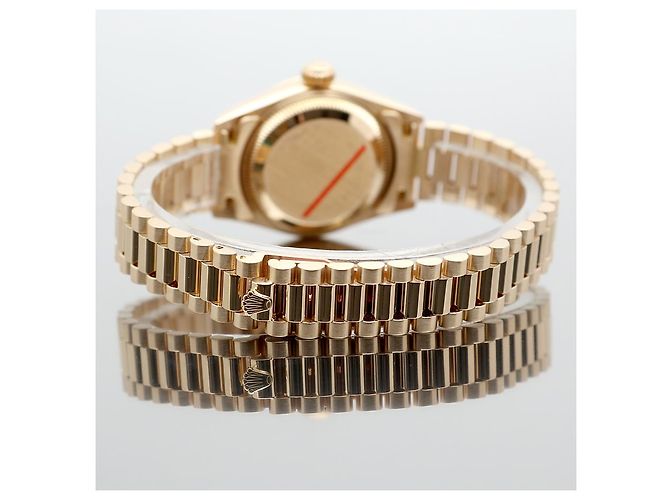 Rolex Original Diamond Datejust Gold Damenuhr Golden - Ansicht 23
