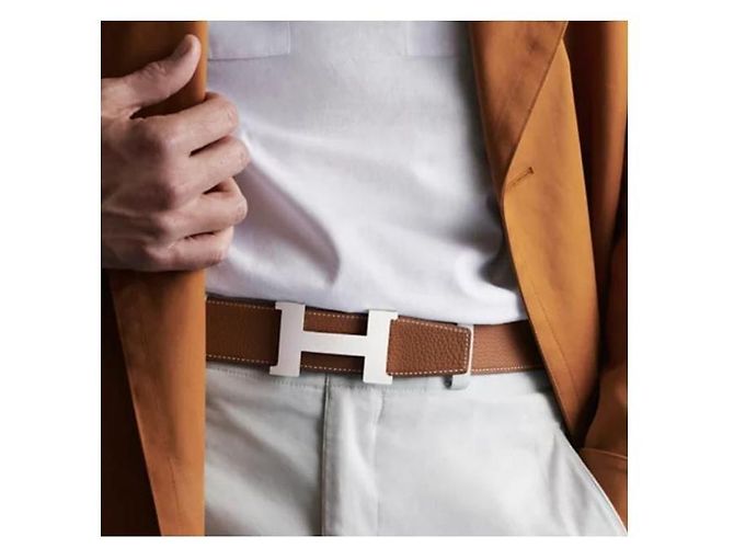 Hermès Constance Belt Buckle Reversible Leather Strap Multiple colors - view 12
