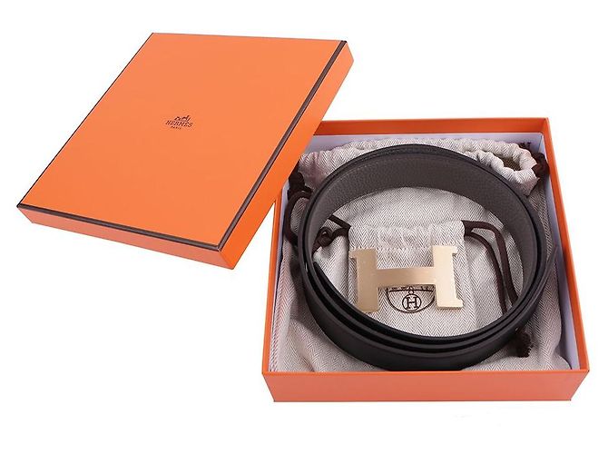 Hermès Constance Belt Buckle Reversible Leather Strap Multiple colors - view 2