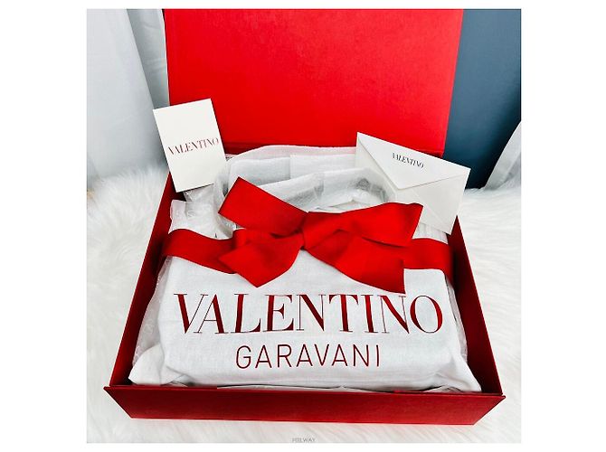 Valentino Borsa a tracolla da uomo Logo Signature Loco Rosso - vista 7