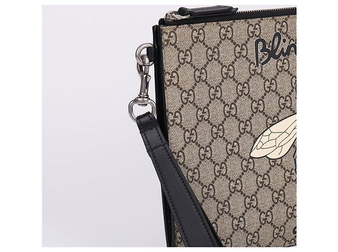 Gucci Bee Printed Medium Strap Clutch Bag - view 5