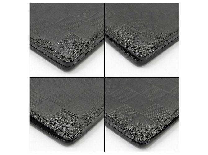 Louis Vuitton Black Damier Infini Multiple Wallet - view 11