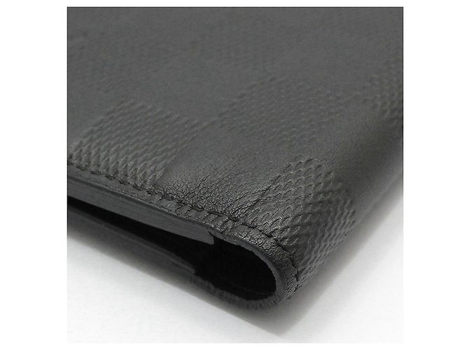Louis Vuitton Black Damier Infini Multiple Wallet - view 9