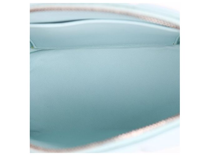 Bottega Veneta Bolsa transversal acolchoada cor menta Verde - vista 12