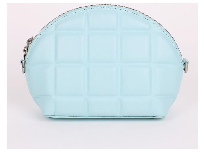 Bottega Veneta Bolsa transversal acolchoada cor menta Verde - vista 2
