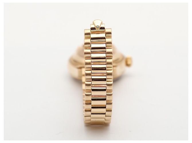 Rolex Datejust in oro da donna, quadrante originale con dieci diamanti D'oro - vista 14