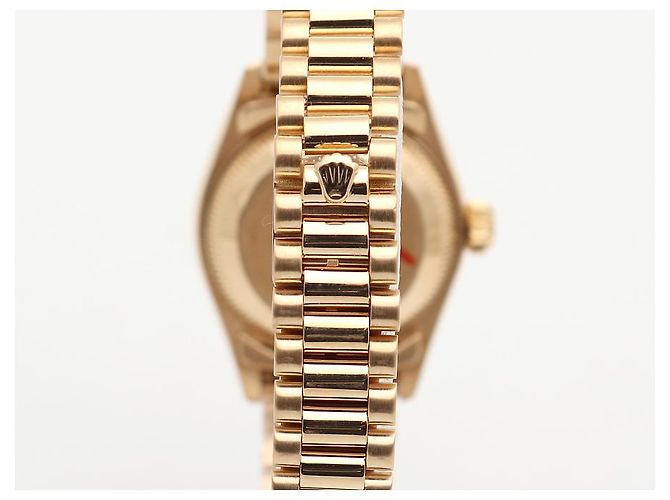 Rolex Datejust in oro da donna, quadrante originale con dieci diamanti D'oro - vista 15