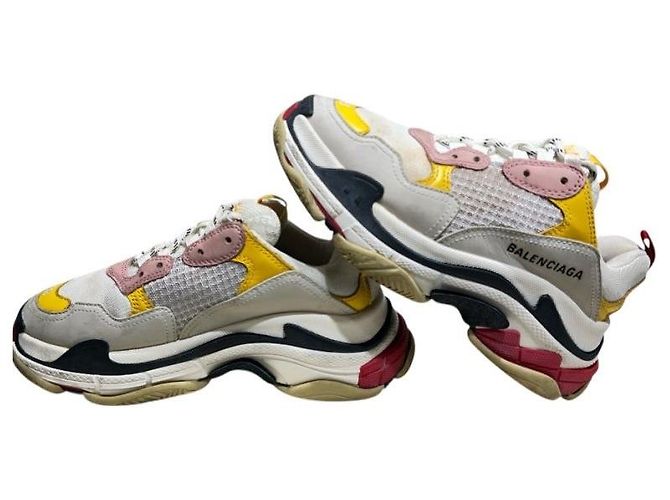 Balenciaga Sneakers Palladium Multi Triple Bianco Giallo Rosso - vista 2