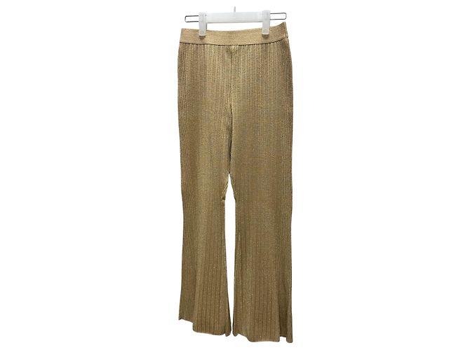 Chanel Pantalones de rayón con cintura elástica Multicolor - vista 5