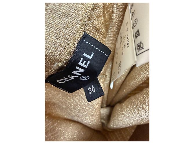 Chanel Pantalones de rayón con cintura elástica Multicolor - vista 9