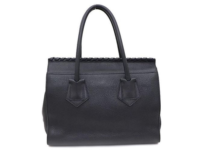 Versace Borsa satchel, borsa tote e borsa a tracolla con nappe intrecciate Nero - vista 4