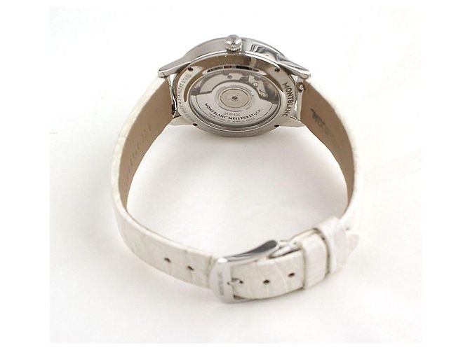 Montblanc Bohème Day Night Diamond Glossy Wani Band Uhr Weiß - Ansicht 3