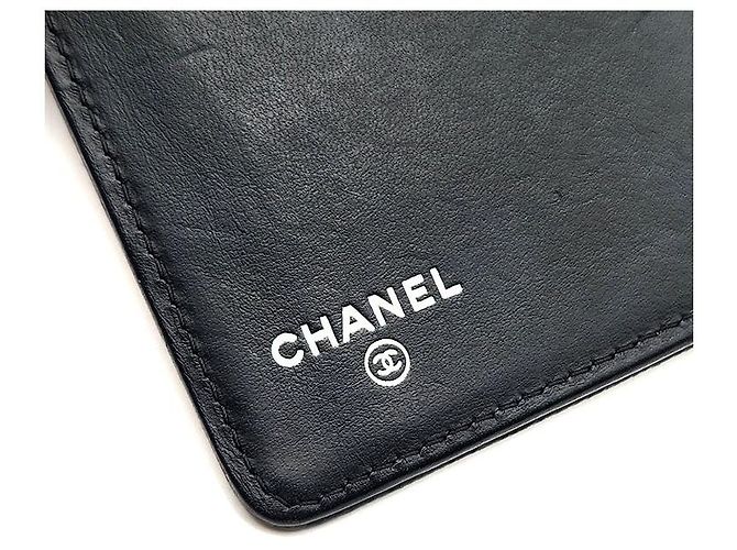 Chanel Long Wallet Boy in Caviar Chevron Schwarz - Ansicht 6