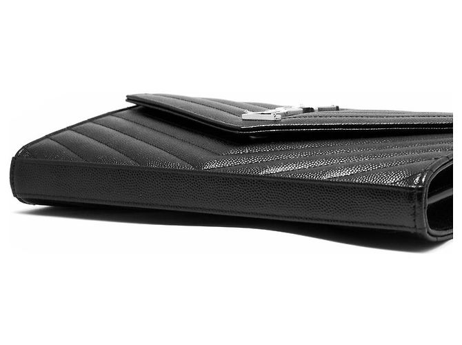Saint Laurent Bolsa de ombro acolchoada Preto - vista 4