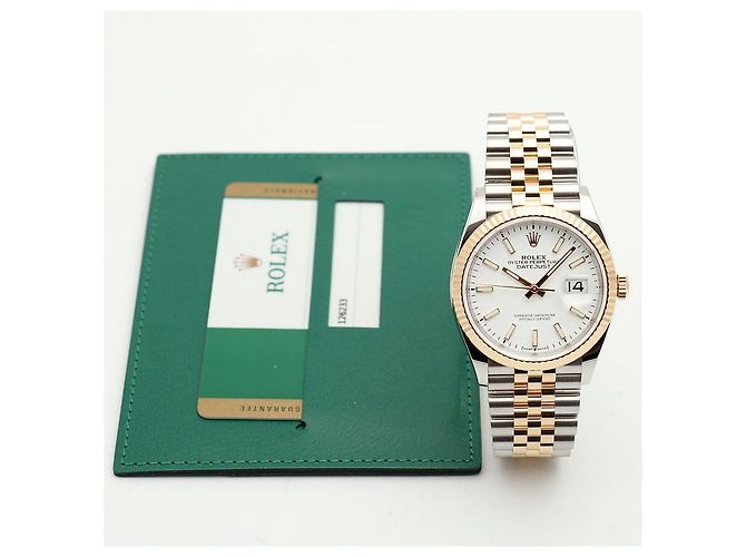 Rolex Reloj Datejust para hombre con esfera blanca combinada Garantía Blanco - vista 19