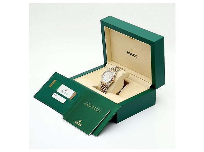 Rolex Reloj Datejust para hombre con esfera blanca combinada Garantía Blanco - vista 20