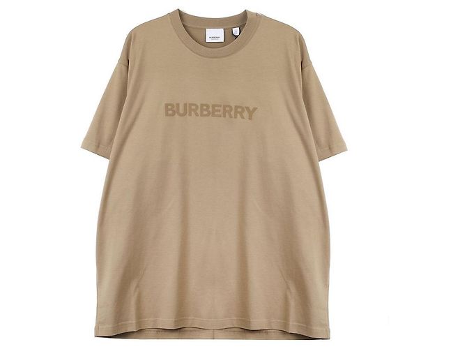 Burberry Kurzärmeliges T-Shirt aus Baumwolljersey für Herren Braun - Ansicht 3