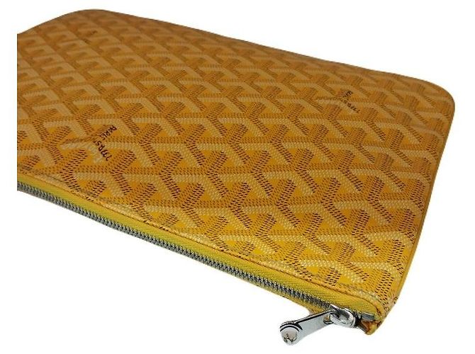 Goyard Clutch Sena MM Special Yellow Amarelo - vista 4