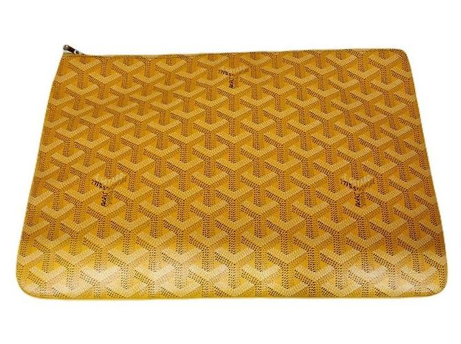 Goyard Clutch Sena MM Special Yellow Amarelo - vista 7