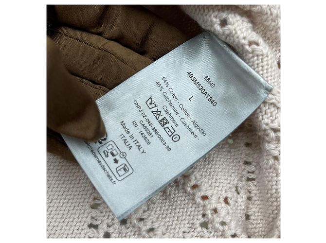 Dior Canage Strick-T-Shirt mit kurzen Ärmeln Mehrfarben - Ansicht 9