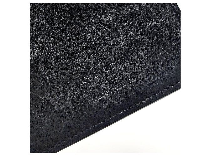 Louis Vuitton Monogram Shadow Brazza Wallet Black - view 7