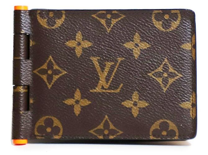 Louis Vuitton Monogram Virgil Abloh Multiple Wallet Small Wallet (Limited Edition) Black - view 2