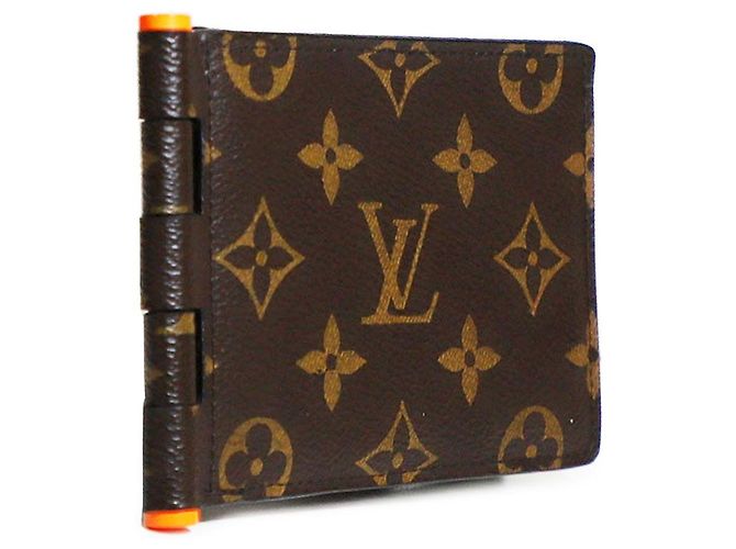 Louis Vuitton Monogram Virgil Abloh Multiple Wallet Small Wallet (Limited Edition) Black - view 3