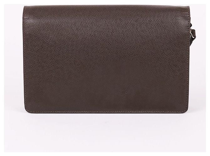 Louis Vuitton Clutch com alça Taiga Bellaia Marrom - vista 7