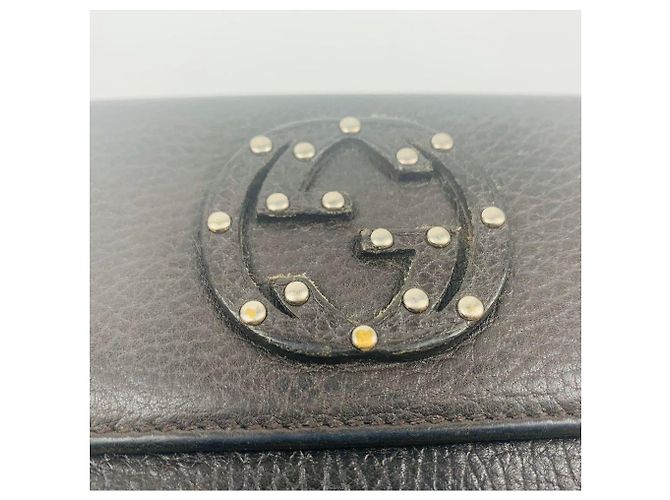 Gucci Langer schwarzer Geldbeutel - Ansicht 8