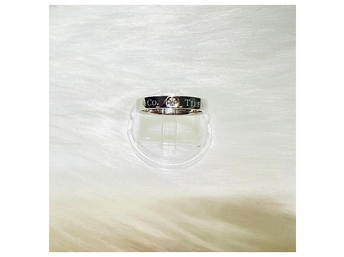 Tiffany & Co Anello Tiffany in platino e diamanti Misura Multicolore - vista 3