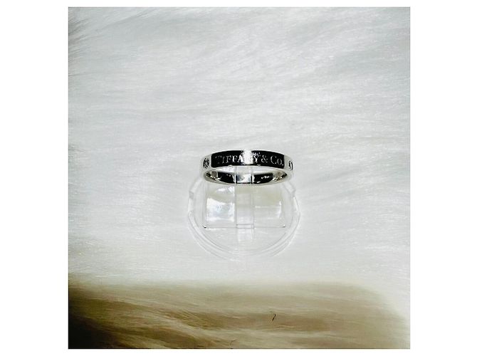 Tiffany & Co Anello Tiffany in platino e diamanti Misura Multicolore - vista 4