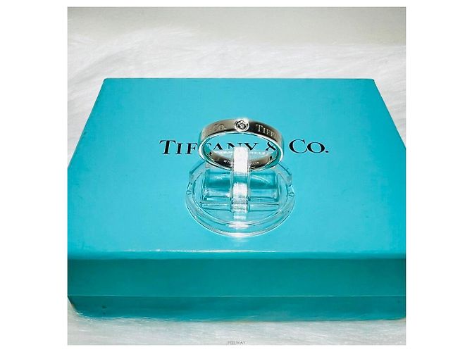 Tiffany & Co Anello Tiffany in platino e diamanti Misura Multicolore - vista 7