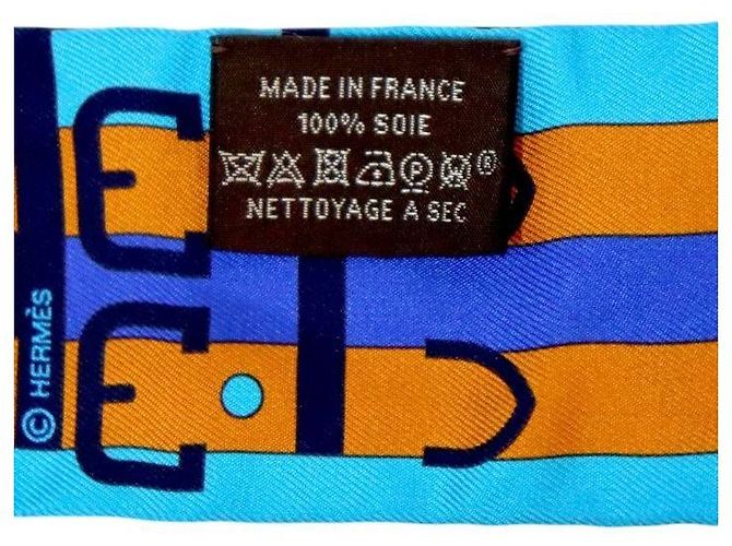 Hermès Lenço Twilly Multicor - vista 3
