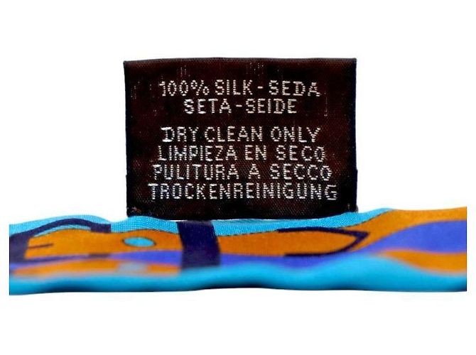 Hermès Lenço Twilly Multicor - vista 4