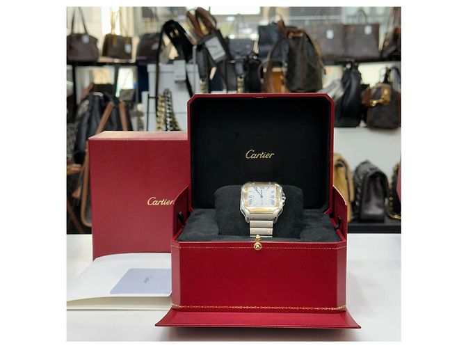 Cartier Santos Galbee Combi Multicolore - vista 3