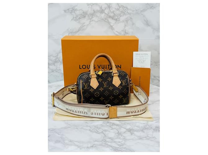 Louis Vuitton Speedy Bandouliere Monogram Arancione - vista 2