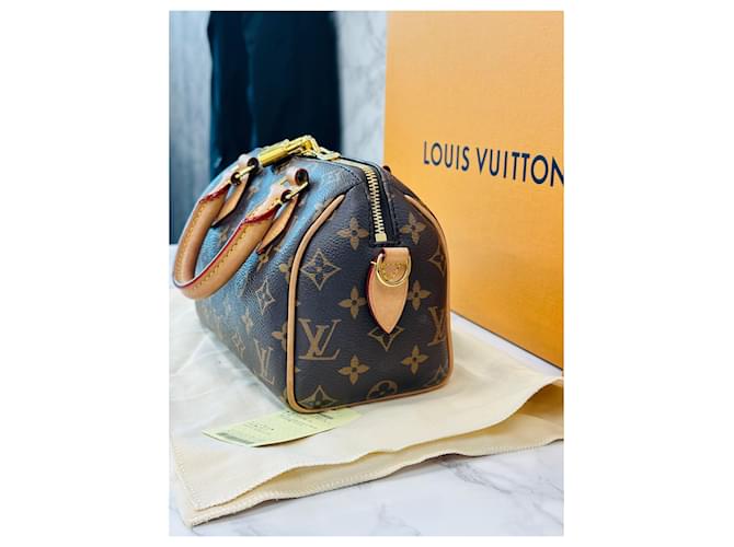 Louis Vuitton Speedy Bandouliere Monogram Arancione - vista 4