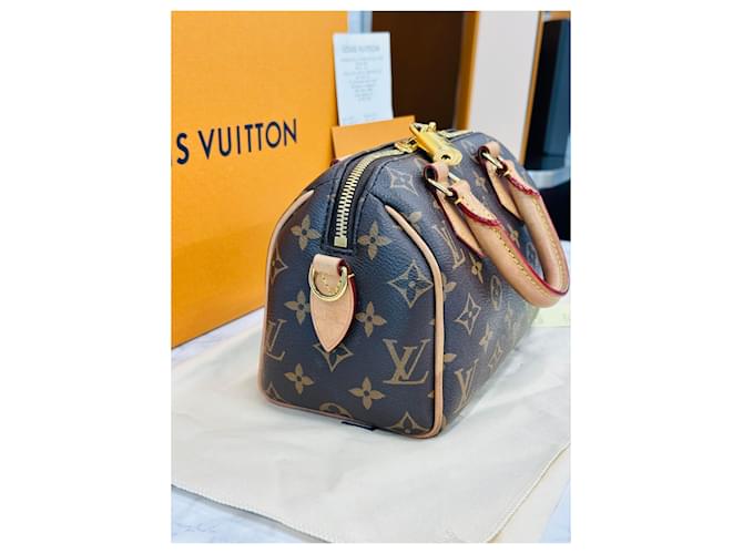 Louis Vuitton Speedy Bandouliere Monogram Arancione - vista 5