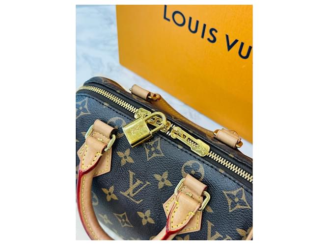 Louis Vuitton Speedy Bandouliere Monogram Arancione - vista 6