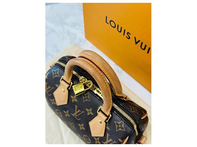 Louis Vuitton Speedy Bandouliere Monogram Arancione - vista 7