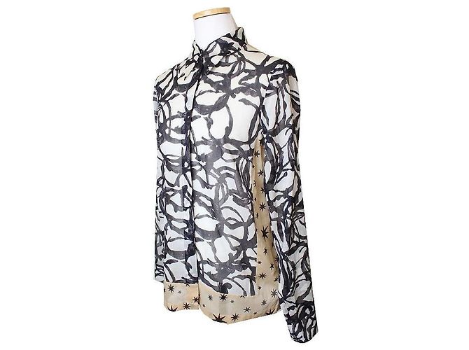 Camisa Estampada Dries Van Noten Castaño - vista 2