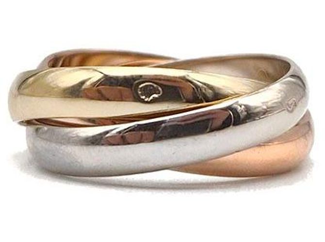 Cartier Anillo Trinity Blanco - vista 3