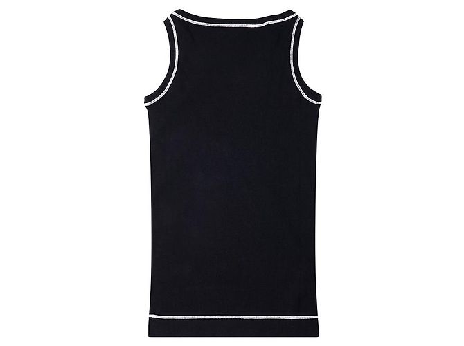 Miu Miu Vestido de tirantes de algodón con cuello redondo para mujer - vista 2