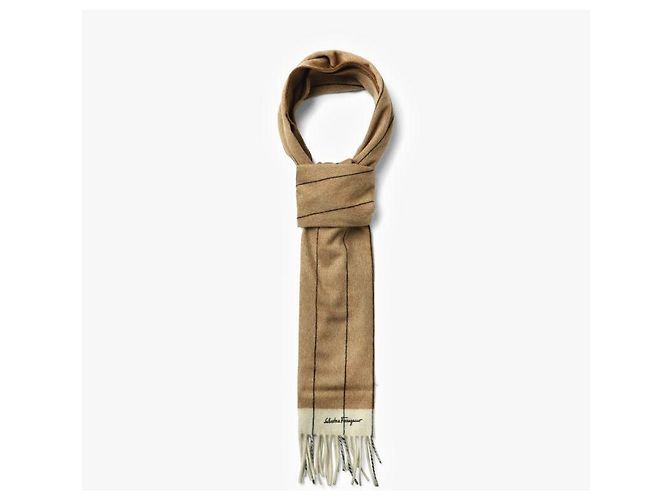 Salvatore Ferragamo Herrenschal Orange - Ansicht 6