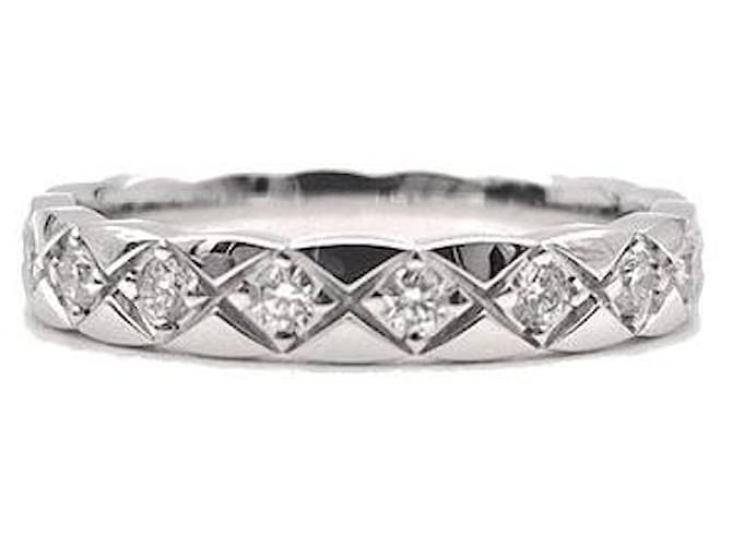 Chanel Anillo Coco Crush Diamond Mini Blanco - vista 3